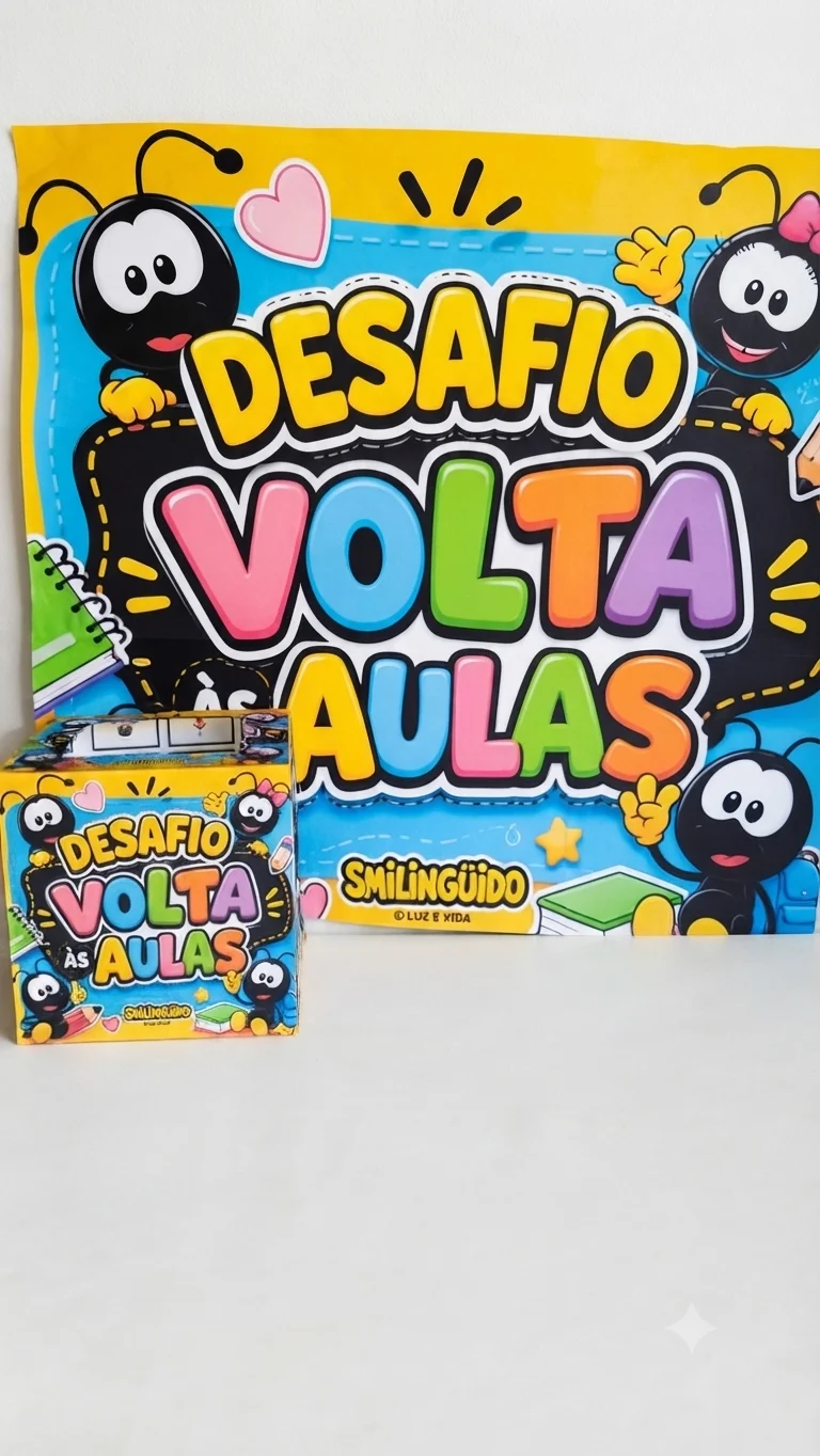 Desafio Volta às Aulas Smilinguido em PDF | Kit Acolhida com Desafios e Painel — amostra 2: Um recurso pedagógico criativo… Desafio Volta às Aulas Smilinguido em PDF | Kit Acolhida com Desafios e Painel — amostra 2: Um recurso pedagógico criativo…