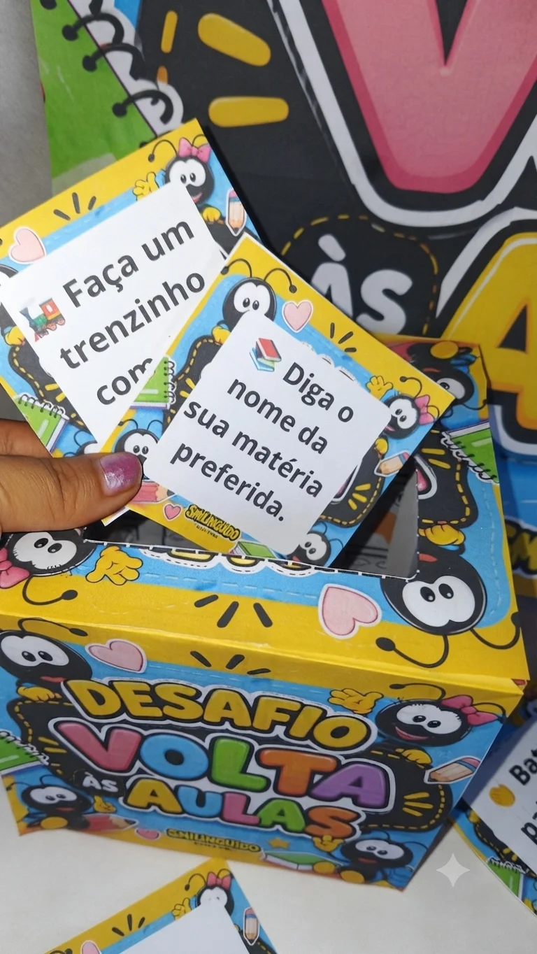 Desafio Volta às Aulas Smilinguido em PDF | Kit Acolhida com Desafios e Painel — amostra 4: Um recurso pedagógico criativo… Desafio Volta às Aulas Smilinguido em PDF | Kit Acolhida com Desafios e Painel — amostra 4: Um recurso pedagógico criativo…
