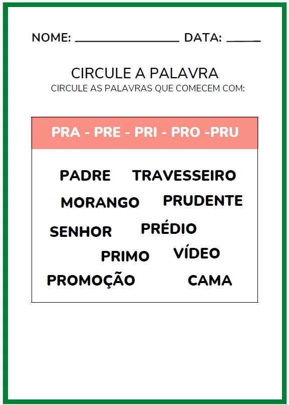 DESCOBRINDO AS SÍLABAS COMPLEXAS - ANOS INICIAIS — amostra 6: Um material completo para ajudar as crianças a avançarem na…