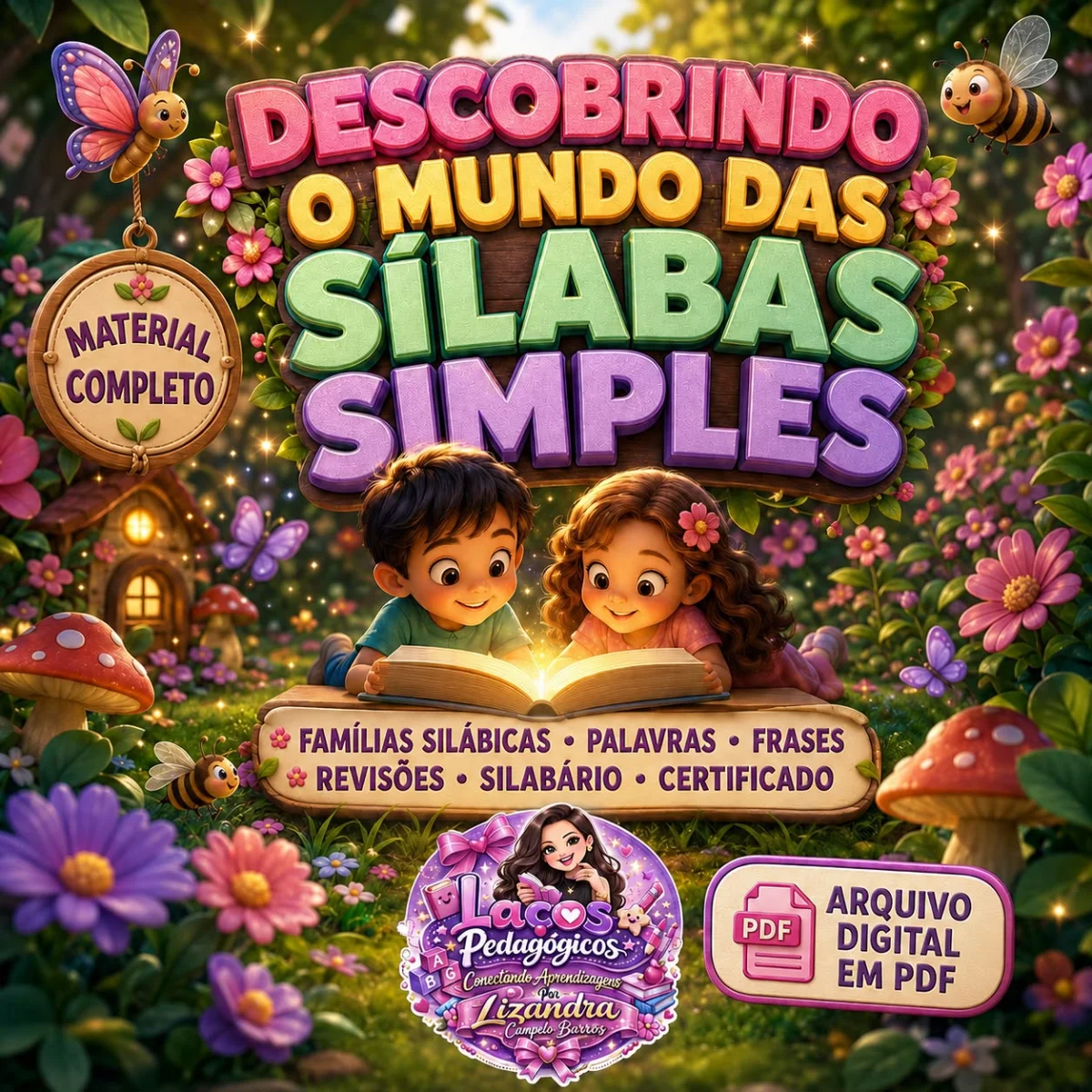 🌸 DESCOBRINDO O MUNDO DAS SÍLABAS SIMPLES 🌸 — Alfabetização para Educação Infantil: 🌸 DESCOBRINDO O MUNDO DAS SÍLABAS…
