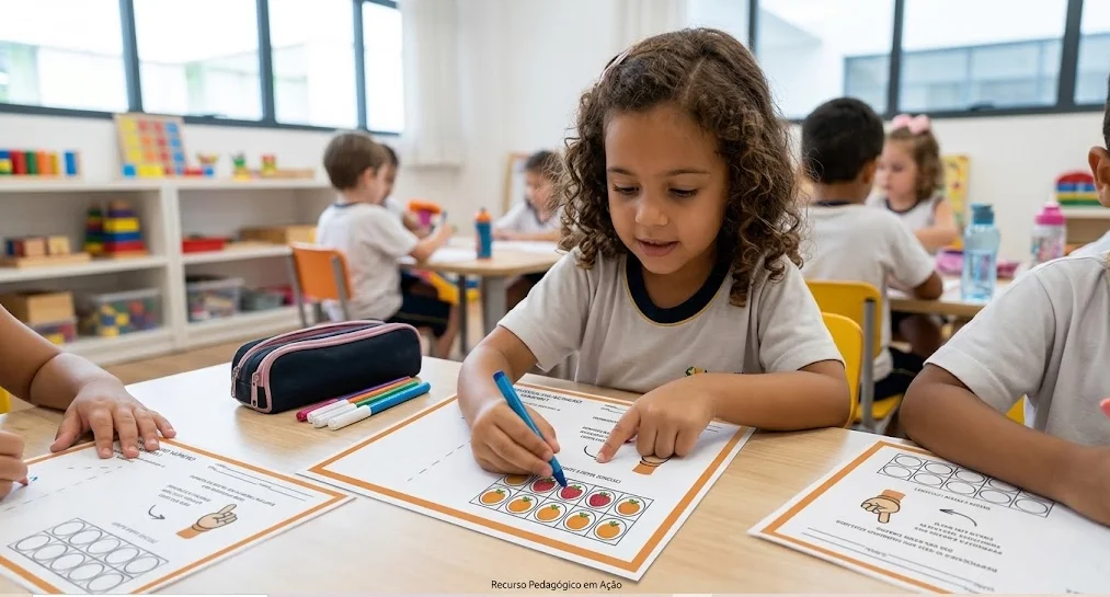 Descobrindo os Números de 1 a 10 | Educação Infantil — amostra 1: Atividades lúdicas para reconhecer números de 1 a 10, com…