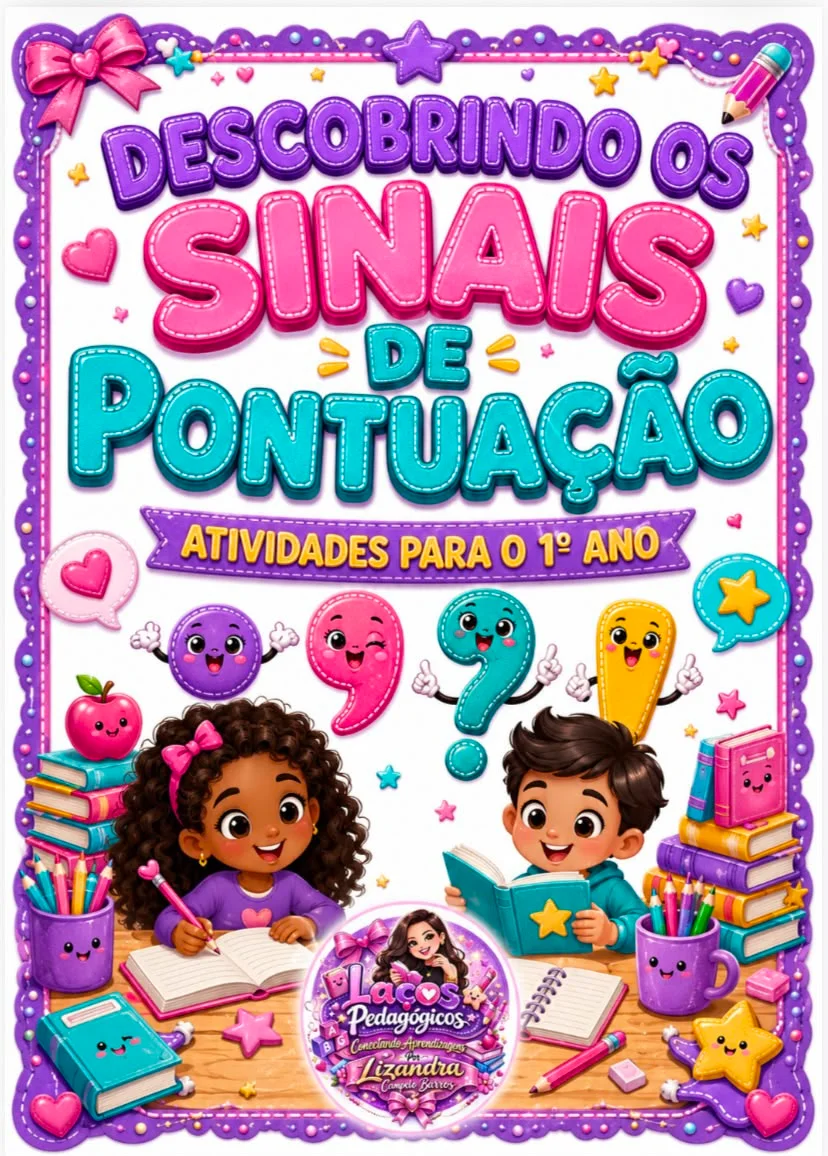 DESCOBRINDO OS SINAIS DE PONTUAÇÃO: Português Anos iniciais — amostra 1: Este material foi preparado especialmente para…