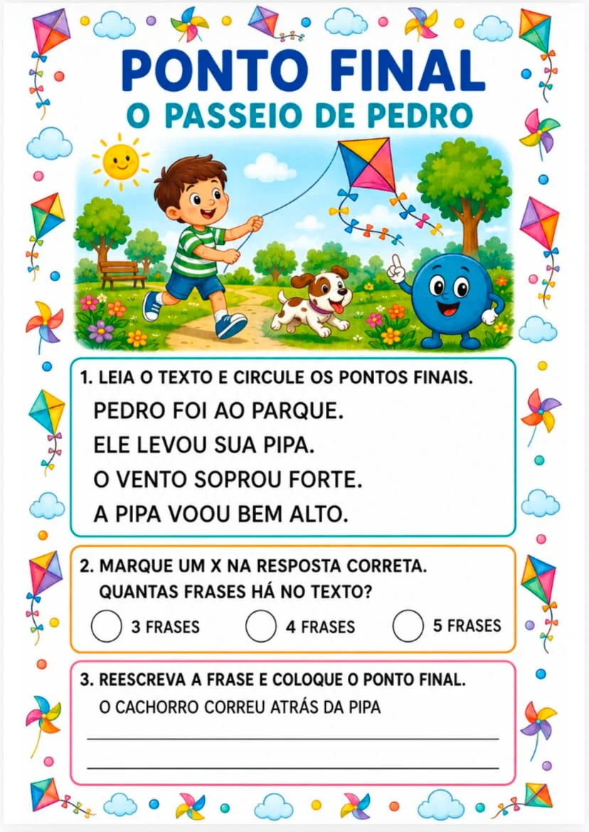 DESCOBRINDO OS SINAIS DE PONTUAÇÃO: Português Anos iniciais — amostra 3: Este material foi preparado especialmente para…