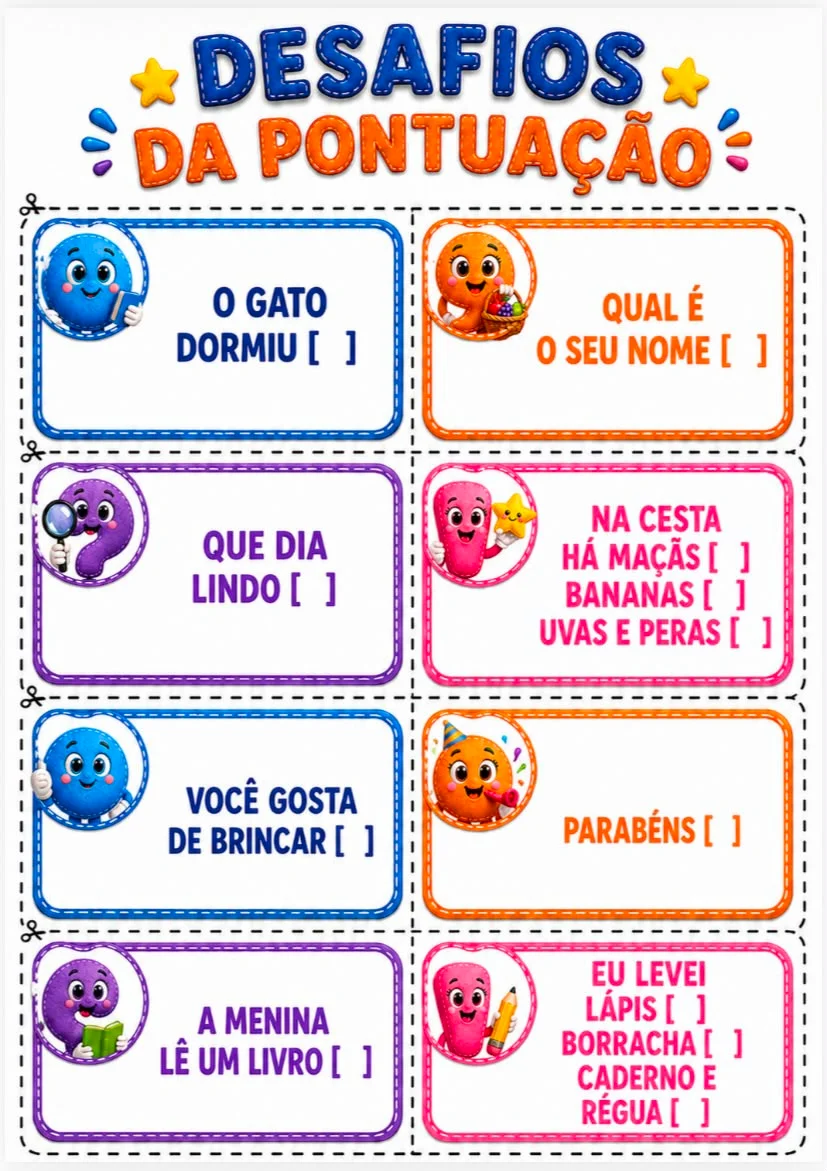 DESCOBRINDO OS SINAIS DE PONTUAÇÃO: Português Anos iniciais — amostra 7: Este material foi preparado especialmente para…