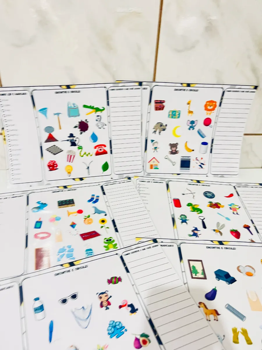 Descubra e Escreva – Atividade de Alfabetização Lúdica — amostra 1: Descubra e Escreva – Brincando Com As Palavras! Um…