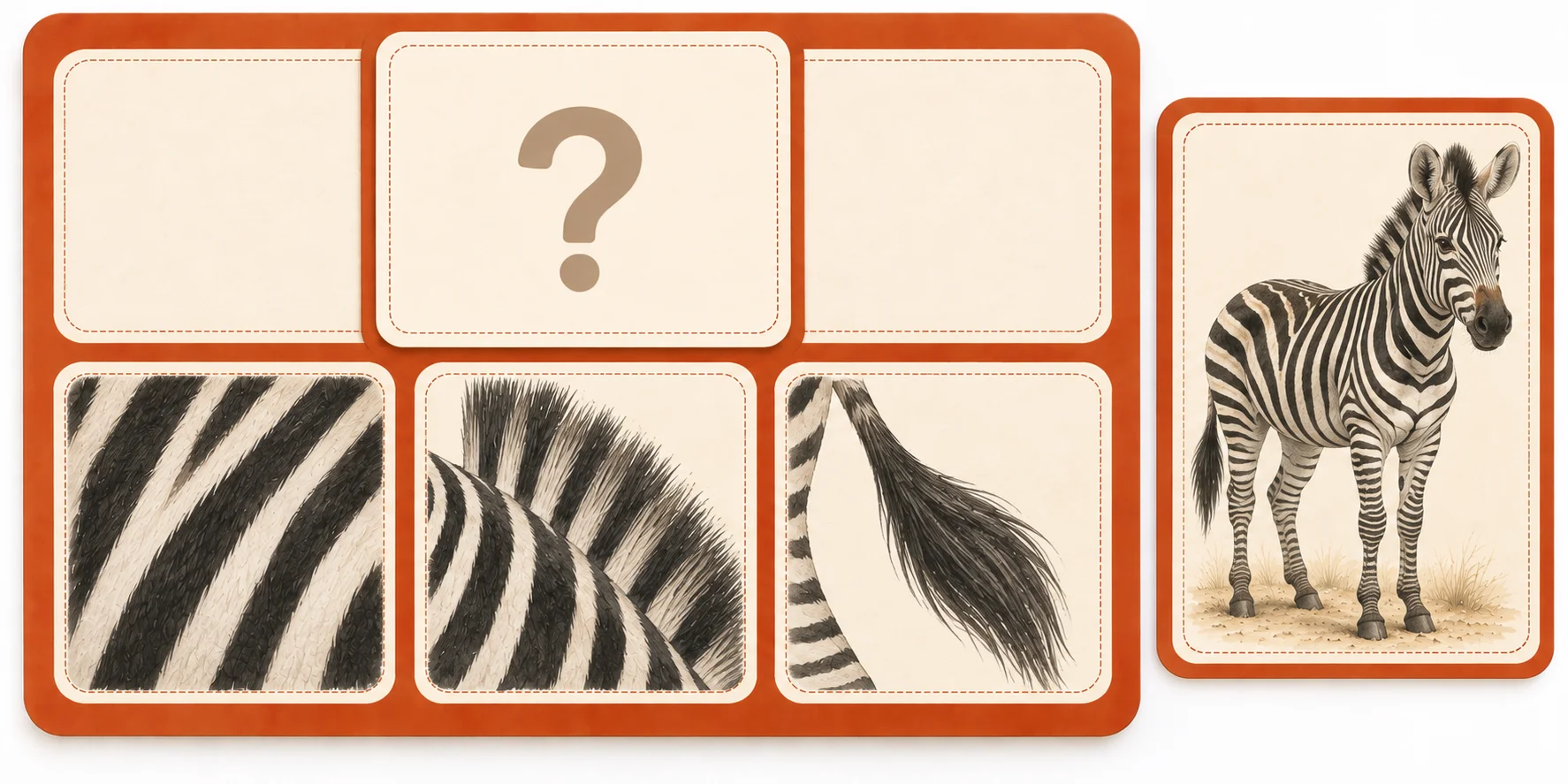 Descubra o Animal! | Jogo de Adivinhação em Inglês com 14 Animais — amostra 1: Três pistas, um animal e muitas descobertas!