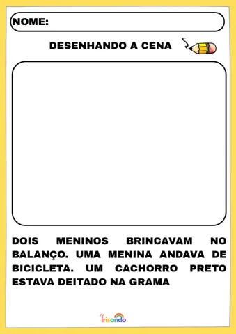 DESENHANDO A CENA- Leia, imagine e desenhe! — amostra 1: O material Desenhando a Cena reúne 16 atividades prontas para… DESENHANDO A CENA- Leia, imagine e desenhe! — amostra 1: O material Desenhando a Cena reúne 16 atividades prontas para…