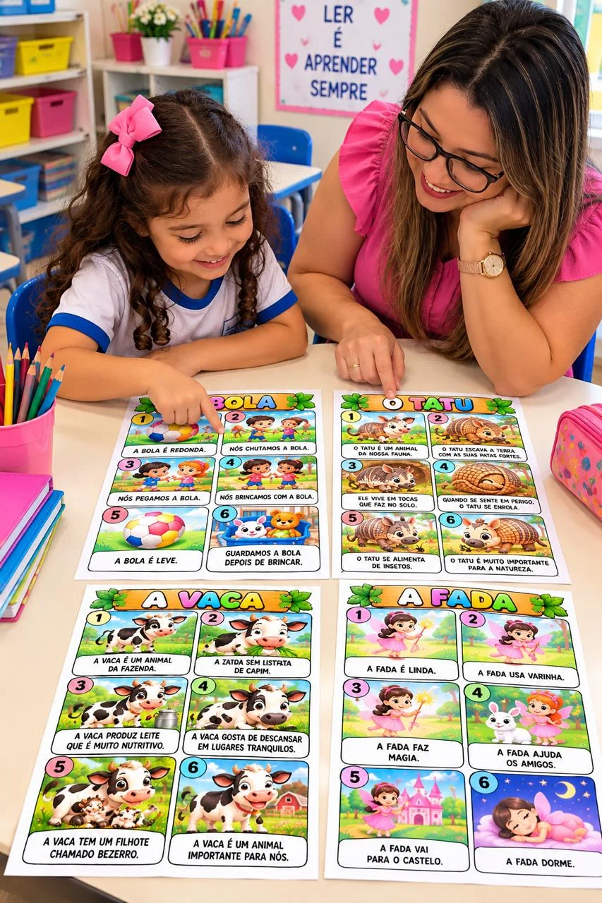 DESENVOLVA FLUÊNCIA LEITORA DOS SEUS ALUNOS DE FORMA LEVE E DIVERTIDA! — amostra 1: O "Lendo Eu Aprendo Mais" é a coletânea…
