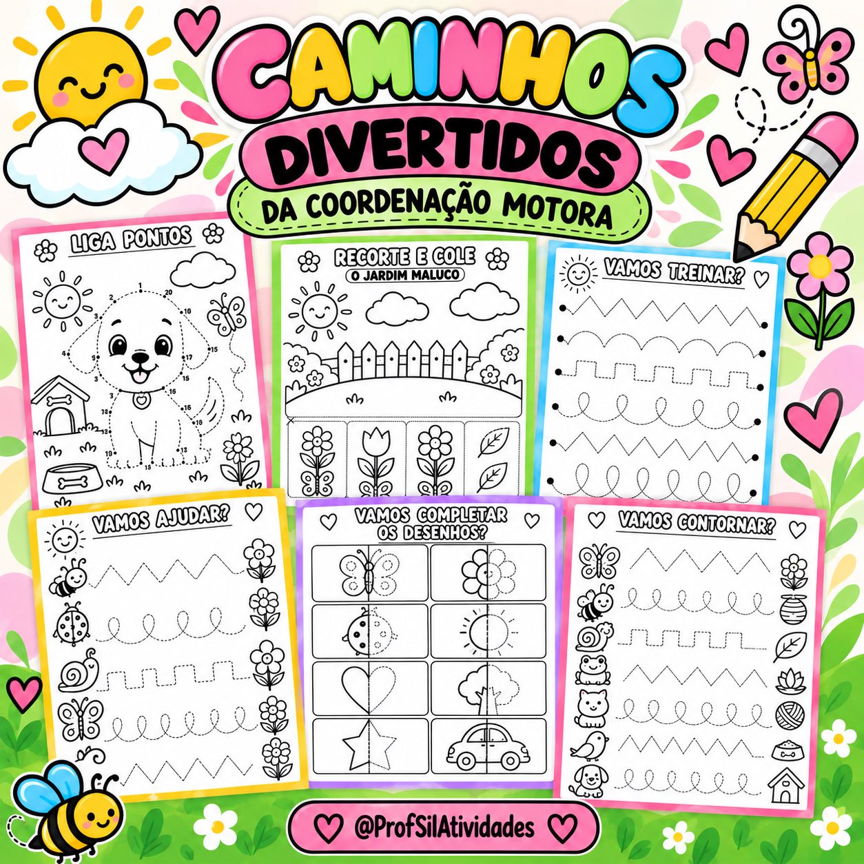 Desenvolvendo a Coordenação Motora na Educação Infantil — Atividades para Educação Infantil: Material de apoio sobre…