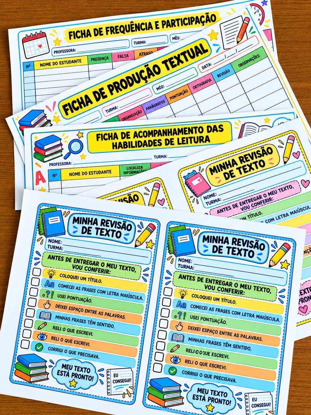 Desvendando A Leitura E Interpretação – 1º AO 5º ANO — amostra 4: ✔️ Localização de informações no texto ✔️ Identificação…