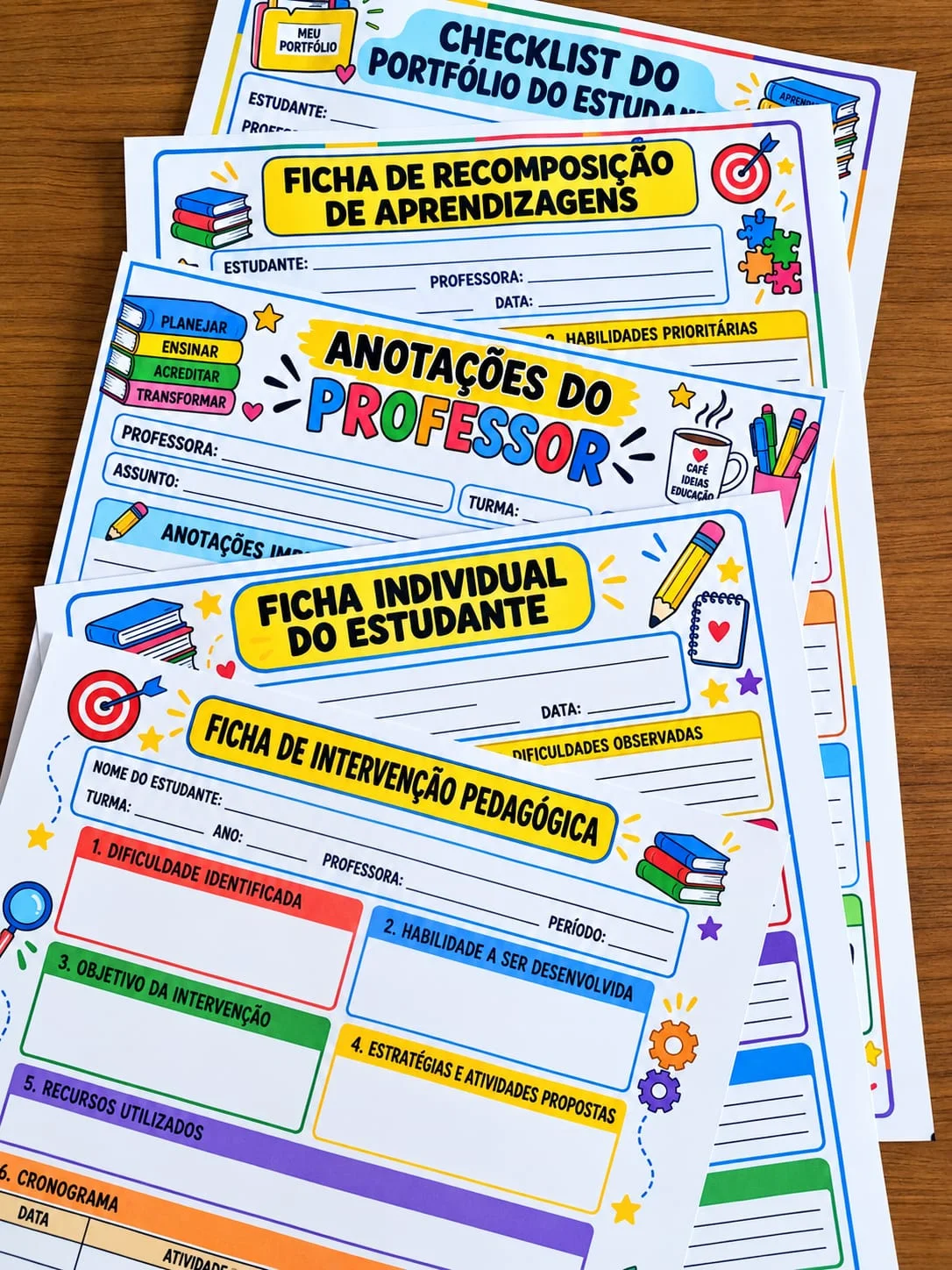 Desvendando A Leitura E Interpretação – 1º AO 5º ANO — amostra 6: Você encontrará: