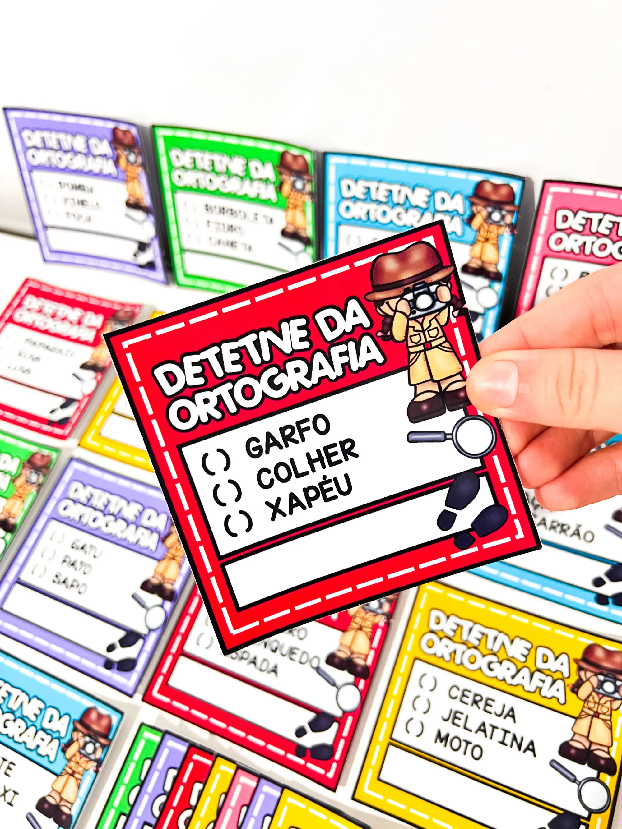 Detetive da Ortografia – Atividades de Ortografia para Alfabetização — Alfabetização para Todas as séries: Jogo Detetive da…