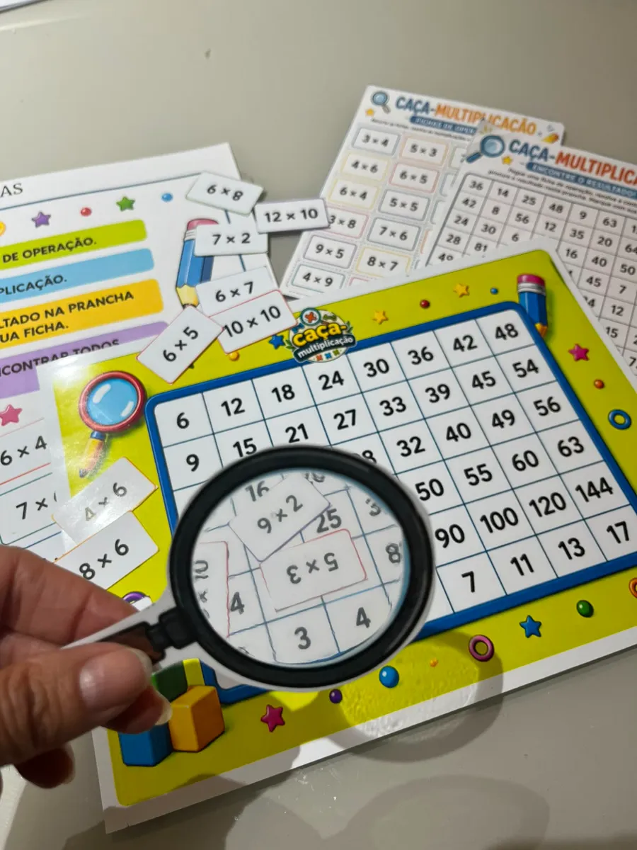Detetives da Multiplicação - Matemática 3°, 4° e 5° anos (cópia) — amostra 1: Que tal transformar a multiplicação em uma…