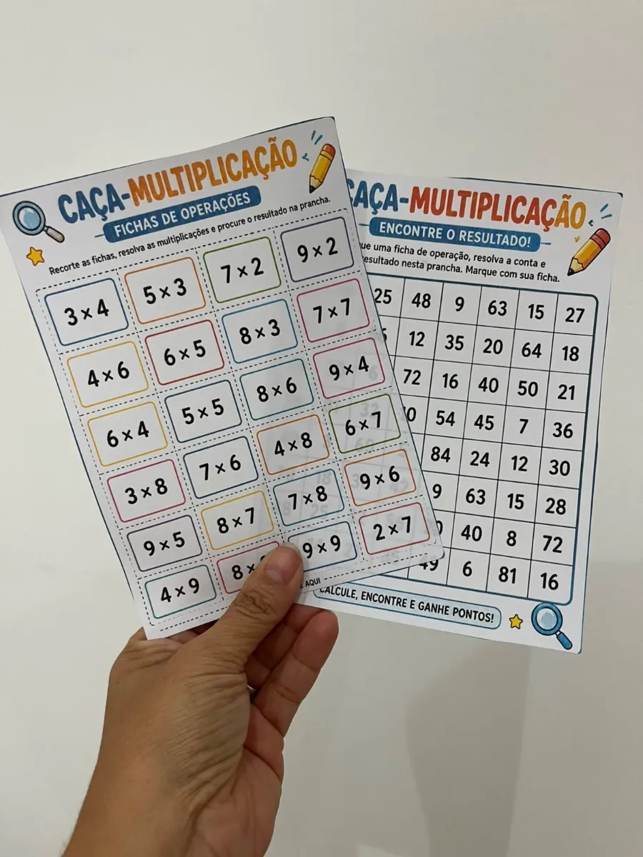 Detetives da Multiplicação - Matemática 3°, 4° e 5° anos — amostra 2: Que tal transformar a multiplicação em uma verdadeira…