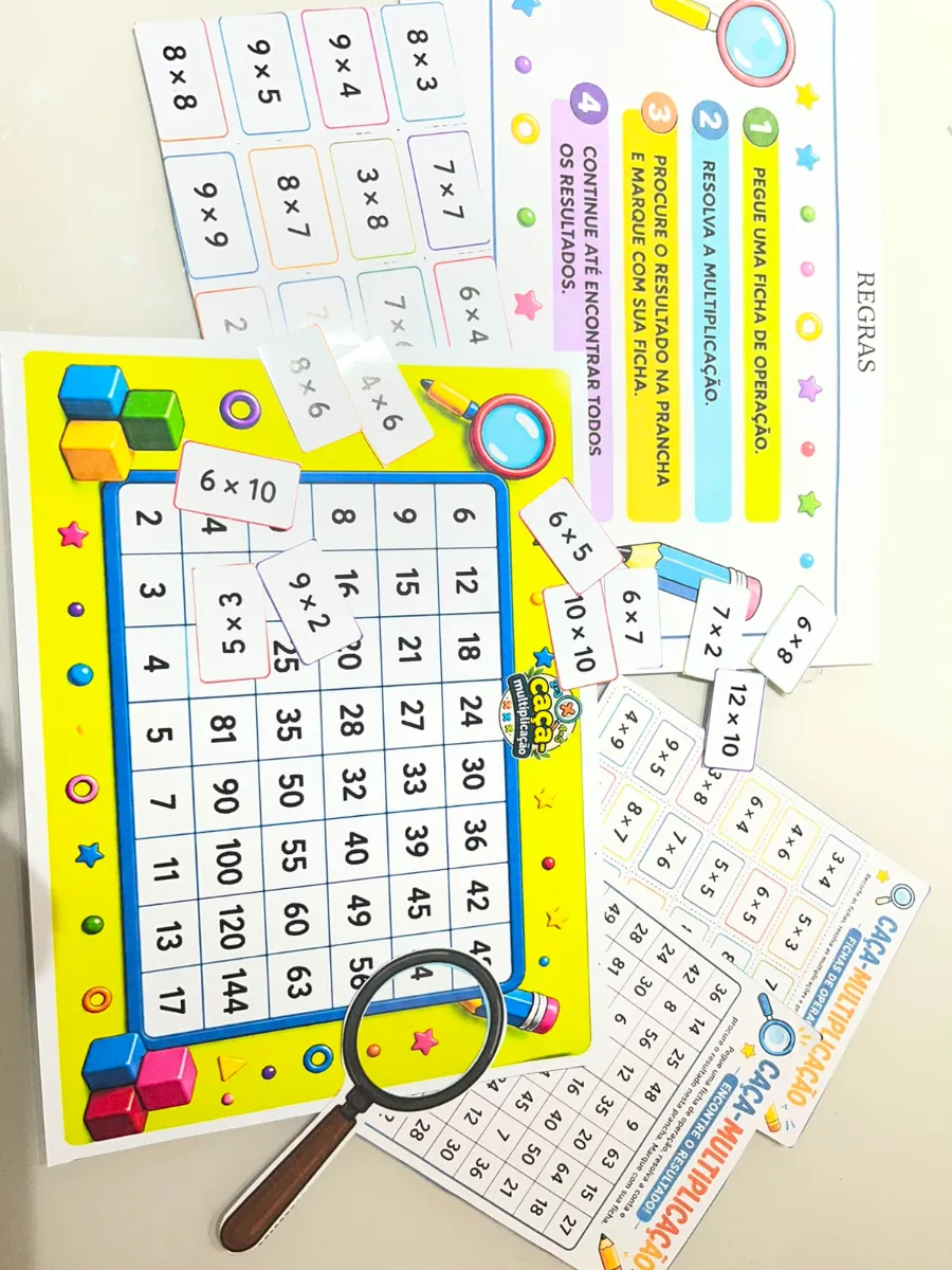Detetives da Multiplicação - Matemática 3°, 4° e 5° anos — amostra 5: Que tal transformar a multiplicação em uma verdadeira…