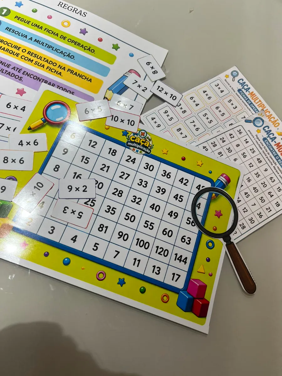 Detetives da Multiplicação - Matemática 3°, 4° e 5° anos — amostra 6: Que tal transformar a multiplicação em uma verdadeira…