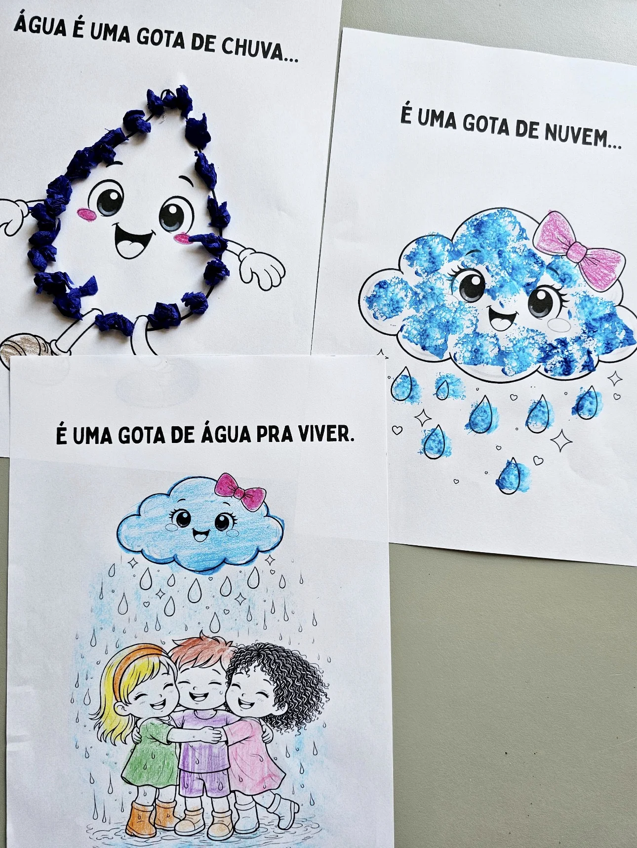 Dia da água - De gotinha em gotinha — amostra 1: 🌟 kit dia da água: De gotinha em gotinha O que o kit oferece: O arquivo é…