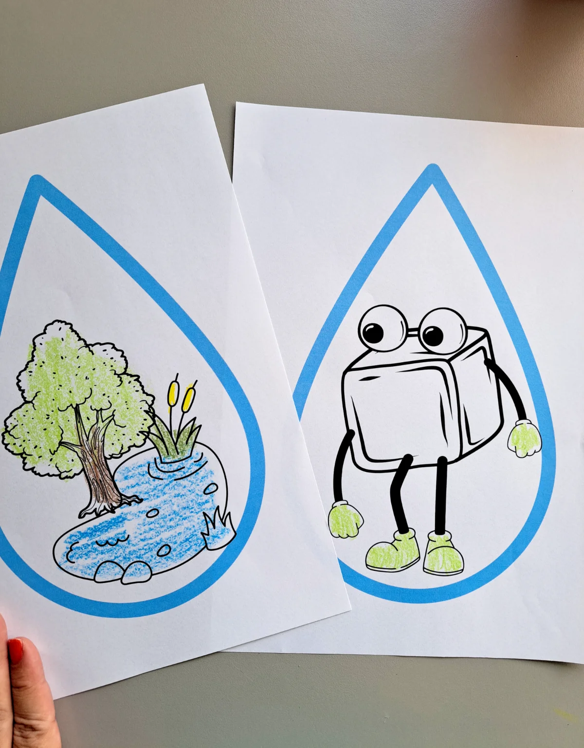 Dia da Água | De Onde Vem a Chuva? – Atividade Ciclo da Água — amostra 2: Ensine o ciclo da água de forma lúdica e visual