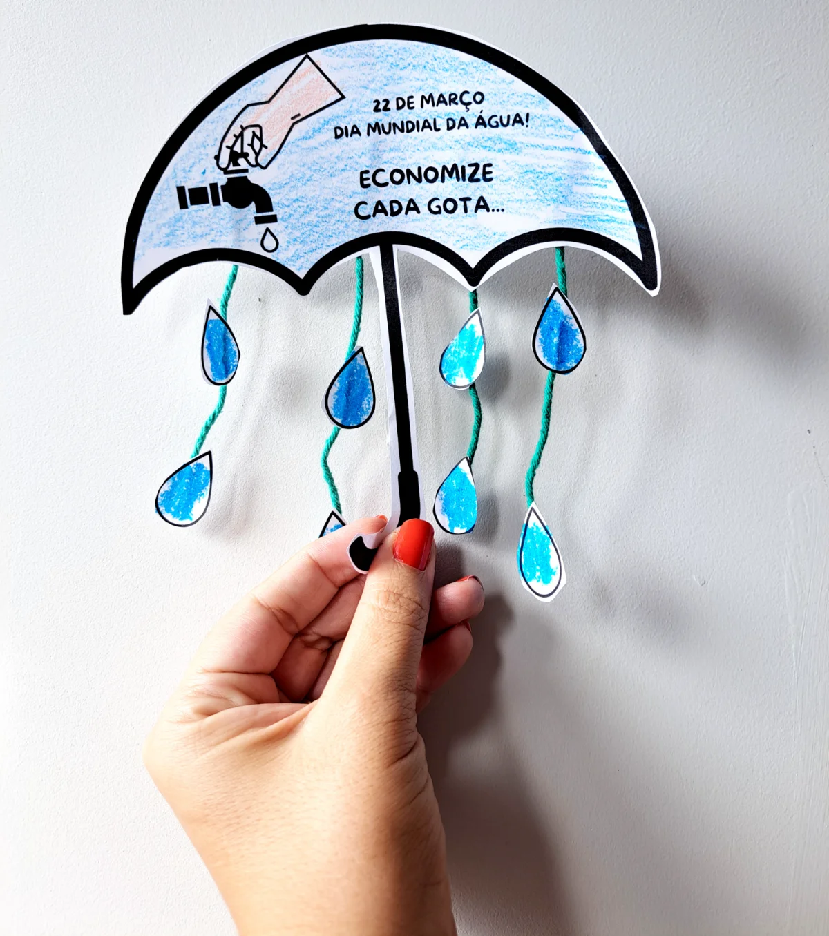 Dia da Água – Guarda-Chuva das Descobertas | Educação Infantil — amostra 1: 💧☂️ Atividade Dia da Água – Guarda-Chuva…