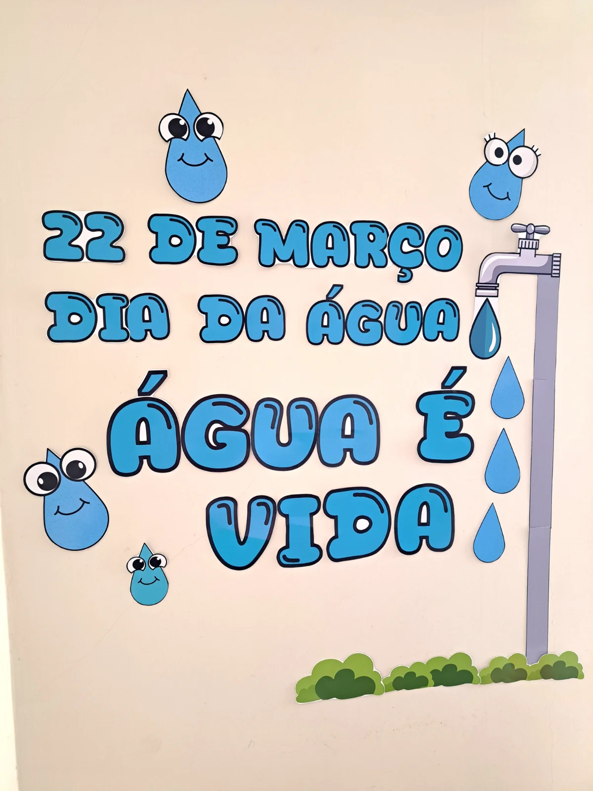 Dia da Água - Painel de Parede — amostra 5: Decore sua sala com um lindo painel temático