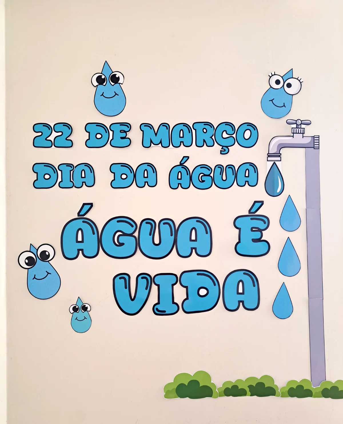 Dia da Água - Painel de Parede — capa do material