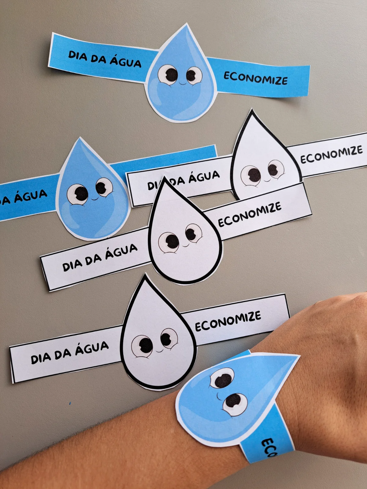 Dia da Água - Relógio Temático para trabalhar a conscientização — capa do material