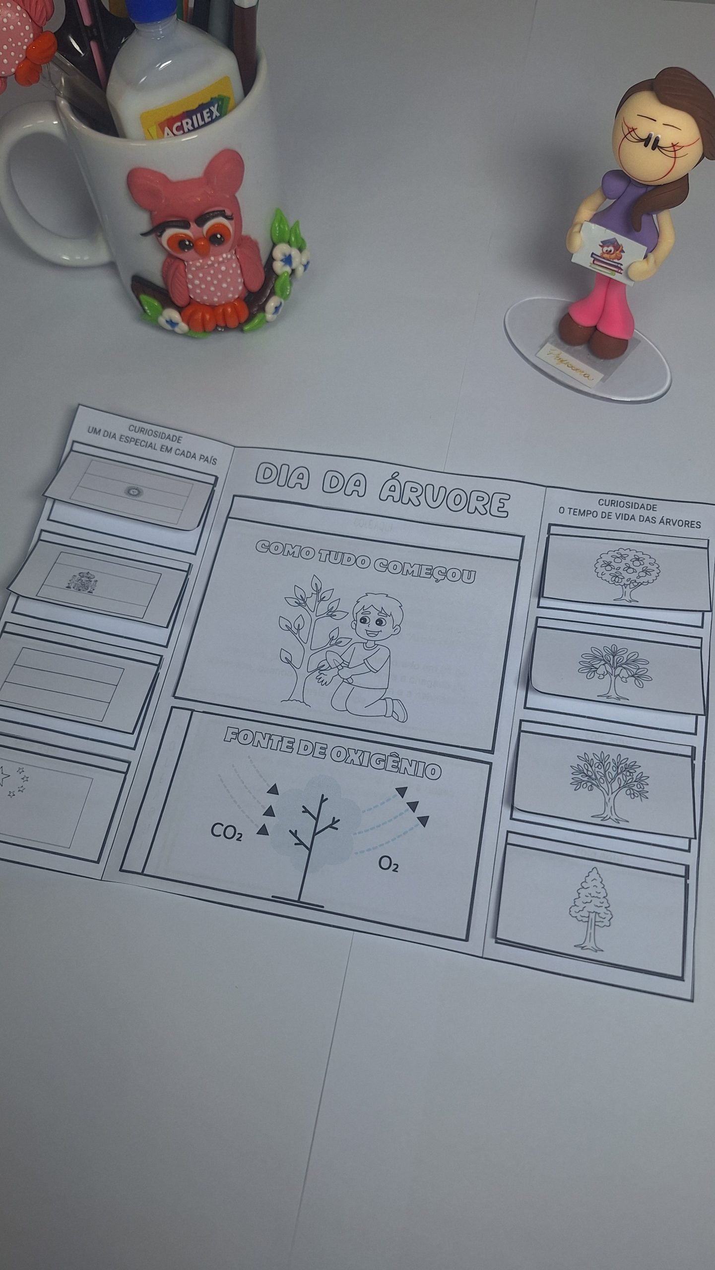 Dia da Árvore – 21 de Setembro - Combo 5 kits | Educação Infantil e Anos Iniciais — amostra 1: O que vem no material