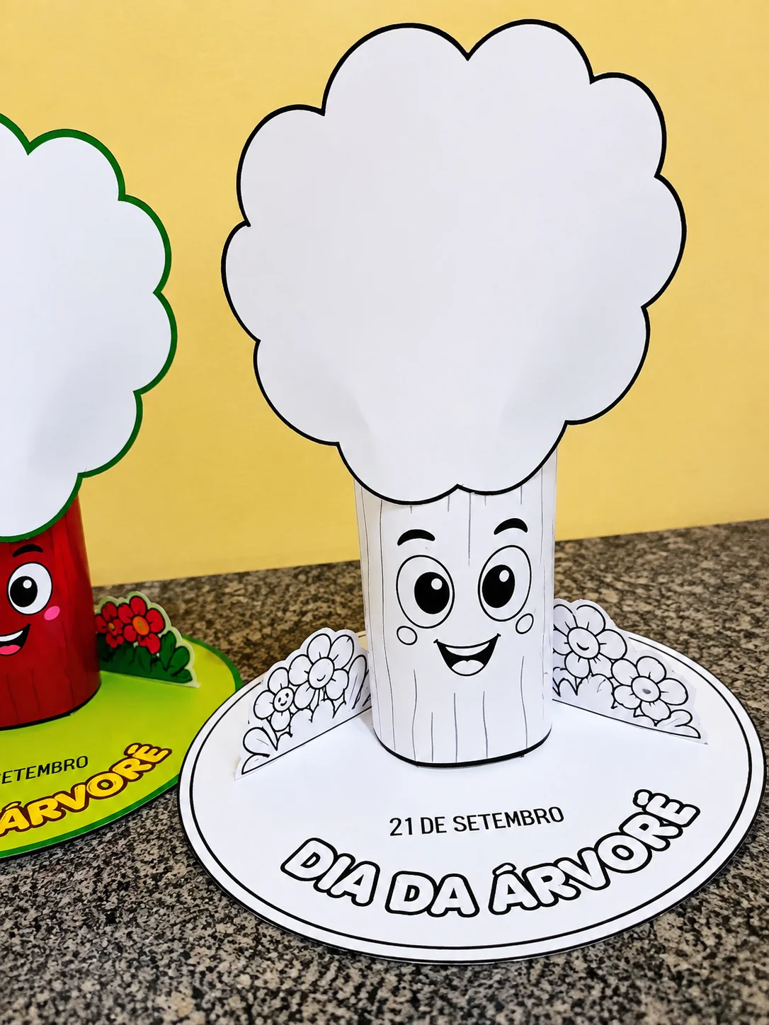 DIA DA ÁRVORE 3D – 21 DE SETEMBRO. — amostra 2: Árvore 3D – Dia da Árvore Recurso interativo e divertido para trabalhar o…