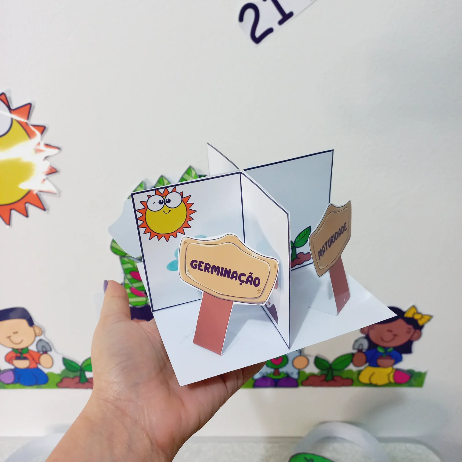 Dia da Árvore: Atividades Pedagógicas 21 de Setembro — amostra 1: Material para o Dia da Árvore com viseira, diorama 3D e…