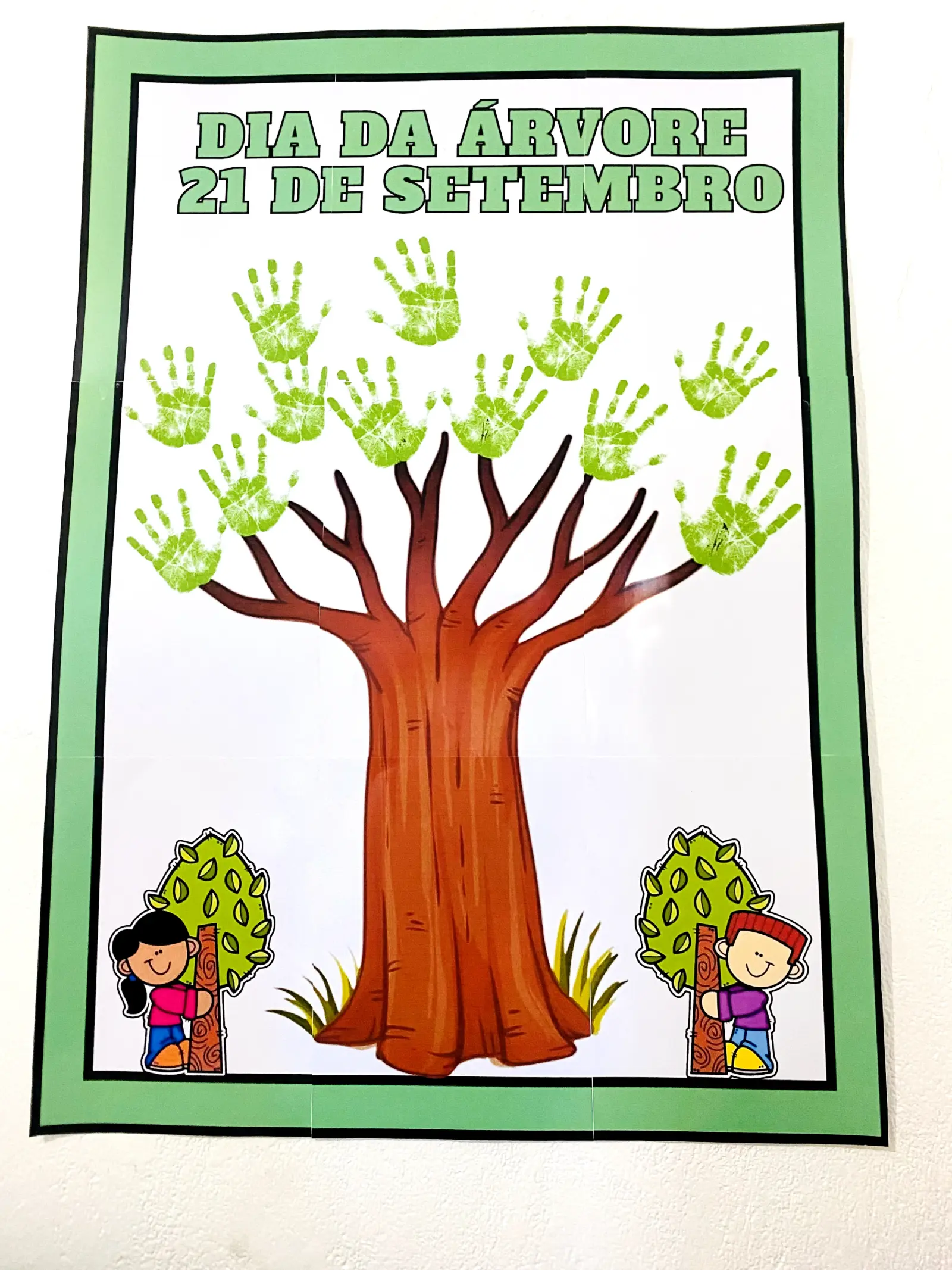 🌳 Dia da Árvore: Painel Interativo! 🌳 Chame os alunos para uma — capa do material