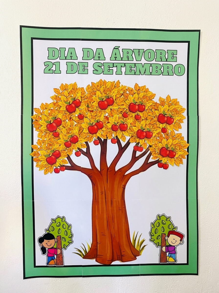 Dia da árvore painel interativo marcas das mãozinhas – PDF para Imprimir — amostra 3: DIA DA ÁRVORE PAINEL INTERATIVO -…