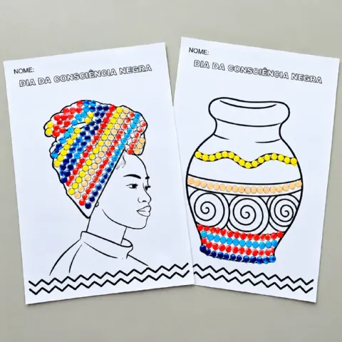 Dia da Consciência Negra – 7 Atividades para Imprimir — amostra 1: Inclua o Dia da Consciência Negra no seu planejamento…