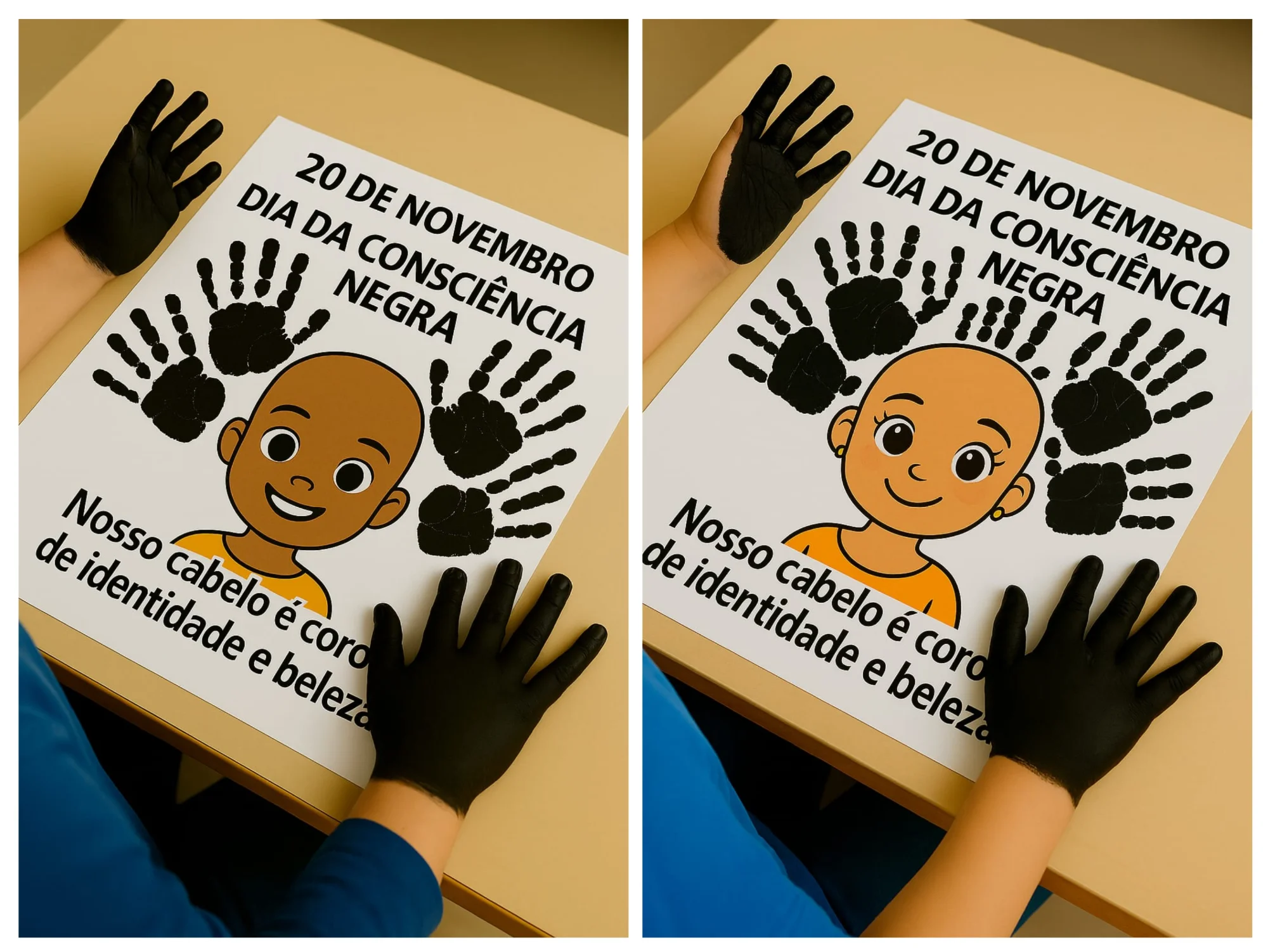 DIA DA CONSCIÊNCIA NEGRA – ATIVIDADE INFANTIL- ANOS INICIAIS — capa do material