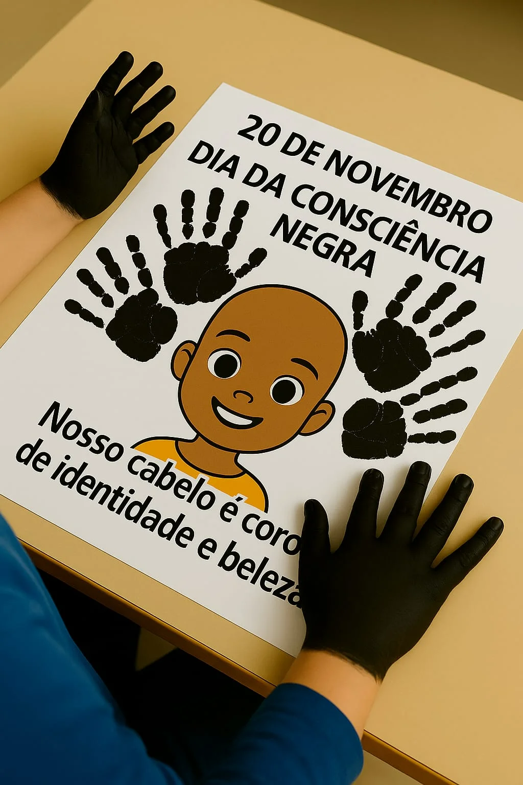 🖤 Dia da Consciência Negra — Atividade Infantil para Revenda — amostra 3: Um recurso lúdico, educativo e cheio de…