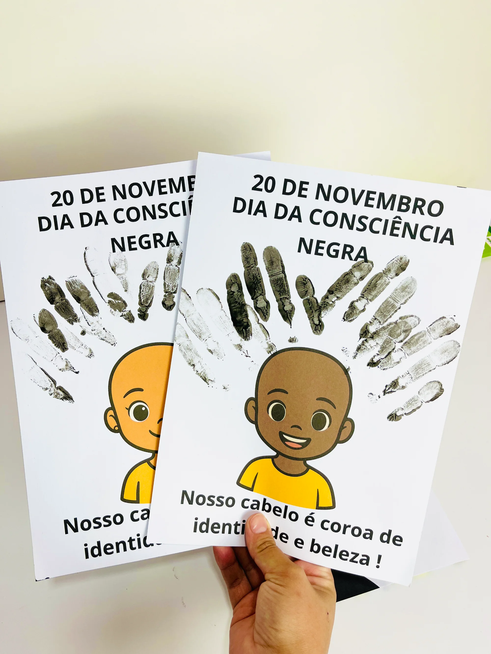 Dia da Consciência Negra – Atividade Infantil para Imprimir — amostra 2: Atividade de Consciência Negra para Educação…