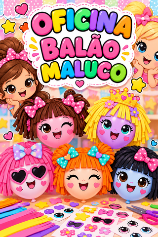 Dia da criança Oficina Balão Maluco — Kit Dia das Crianças 🎉 — capa do material