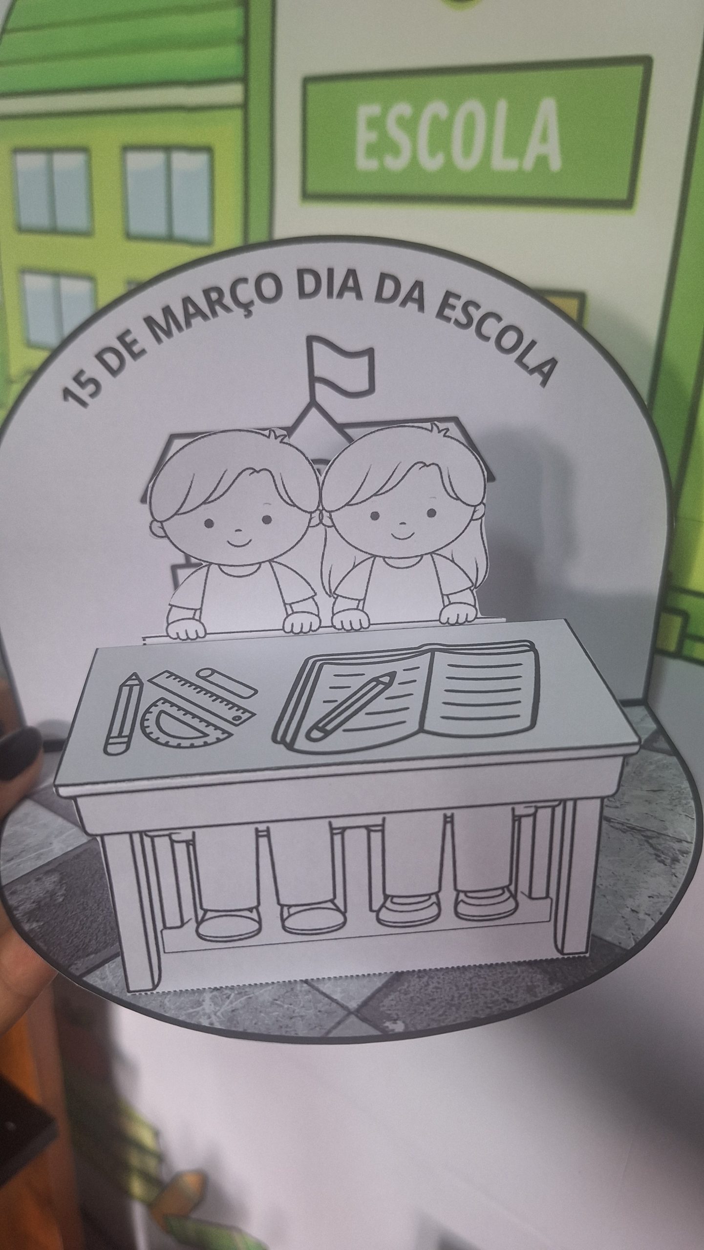 Dia da Escola – Atividades para Imprimir (15 de março) – Atividade Pedagógica — amostra 1: 📚 O que você encontrará no…