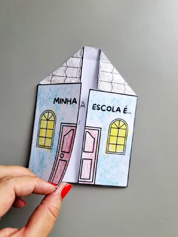 Dia da Escola ( Dobradura) – Material Pedagógico — amostra 3: Dobradura é muito mais que papel