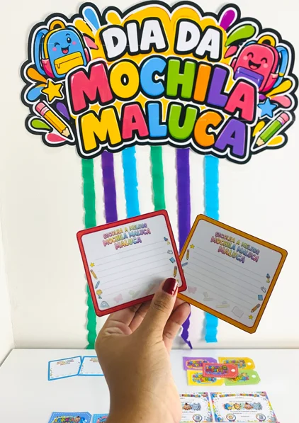 Dia Da Mochila Maluca – Um dia De Muita Criatividade — amostra 2: O Dia da Mochila Maluca é uma proposta lúdica que…