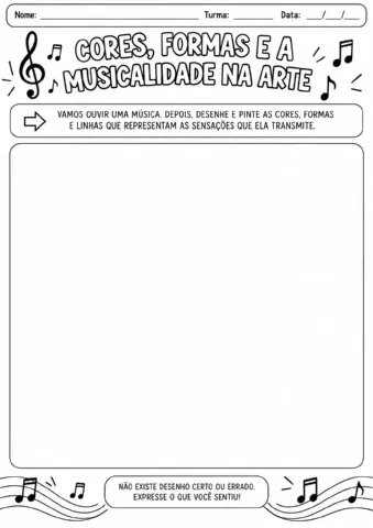 Dia da Música – Kit de Atividades de Arte, Música e Musicalidade — amostra 2: 2. Música e desenho