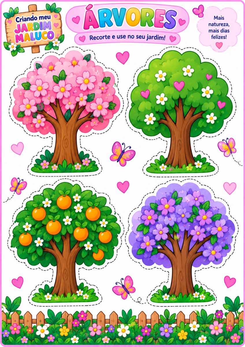 Dia da Primavera Crie Seu Jardim Maluco — Kit de Atividade para a Primavera — amostra 3: Transforme a chegada da primavera…