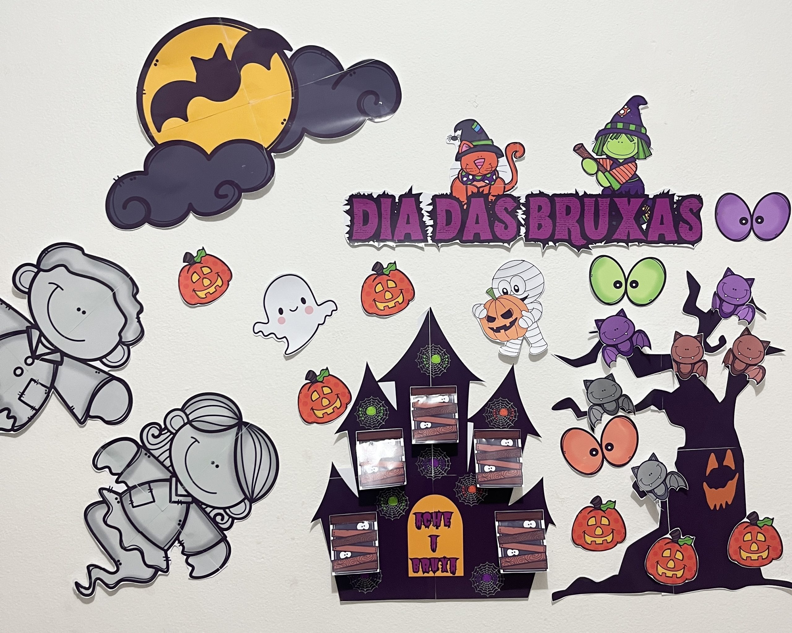 Dia das bruxa / halloween - painel / decoração – Material Pedagógico — capa do material