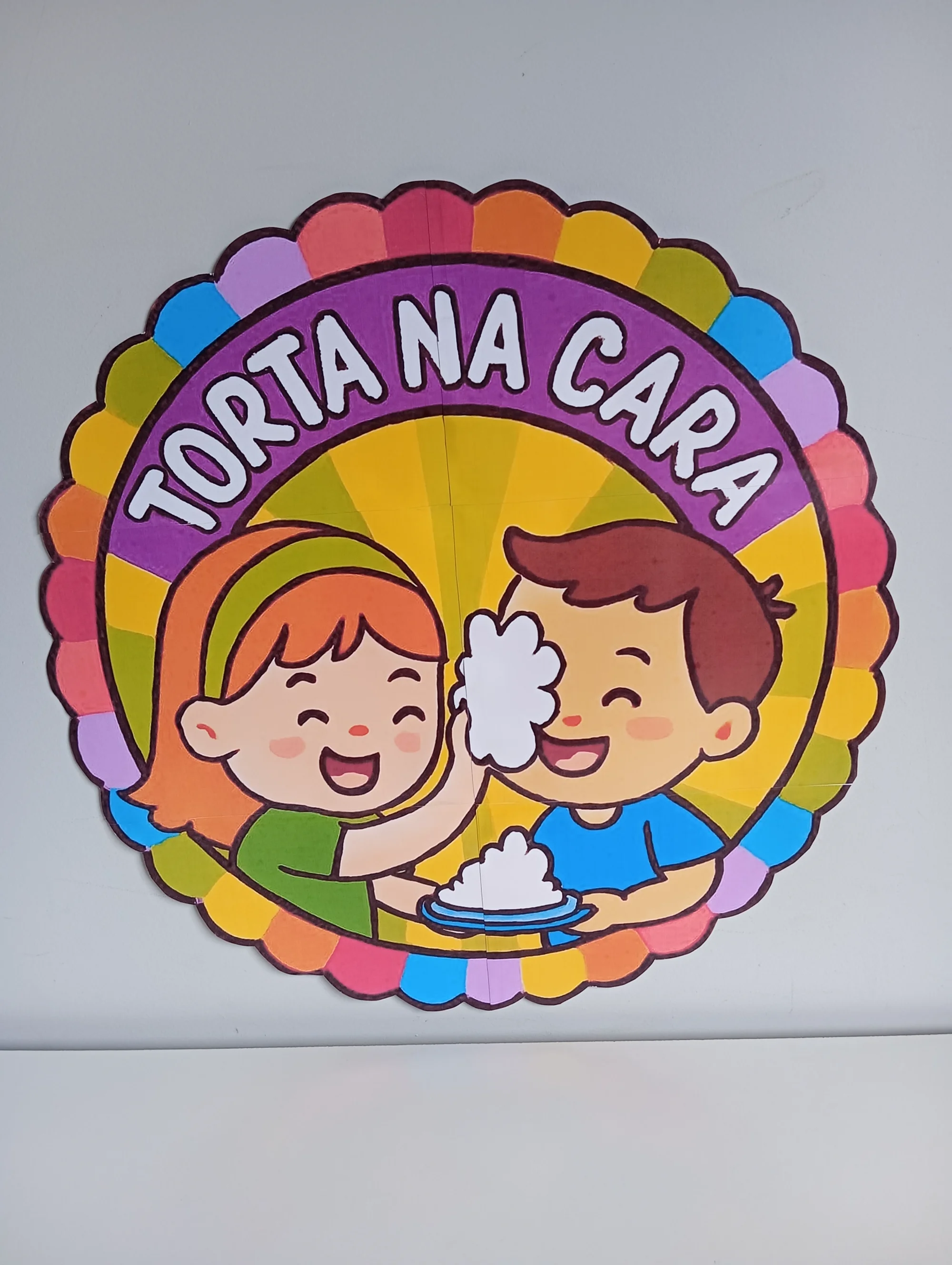 DIA DAS CRIANÇAS COM A BRINCADEIRA TORTA NA CARA — amostra 3: Torta na Cara – Diversão Garantida