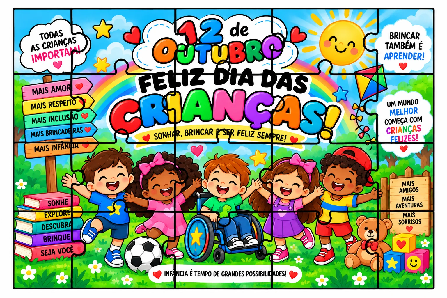 Dia das Crianças!Sacolinha Surpresa pdf 20 Educação Infantil (cópia) — amostra 3: 🎉 Kit Dia SacolinhaSurpresa dia das…