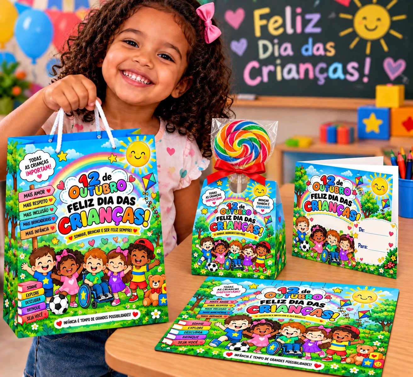 Dia das Crianças!Sacolinha Surpresa pdf 20 Educação Infantil (cópia) — amostra 5: 🎉 Kit Dia SacolinhaSurpresa dia das…