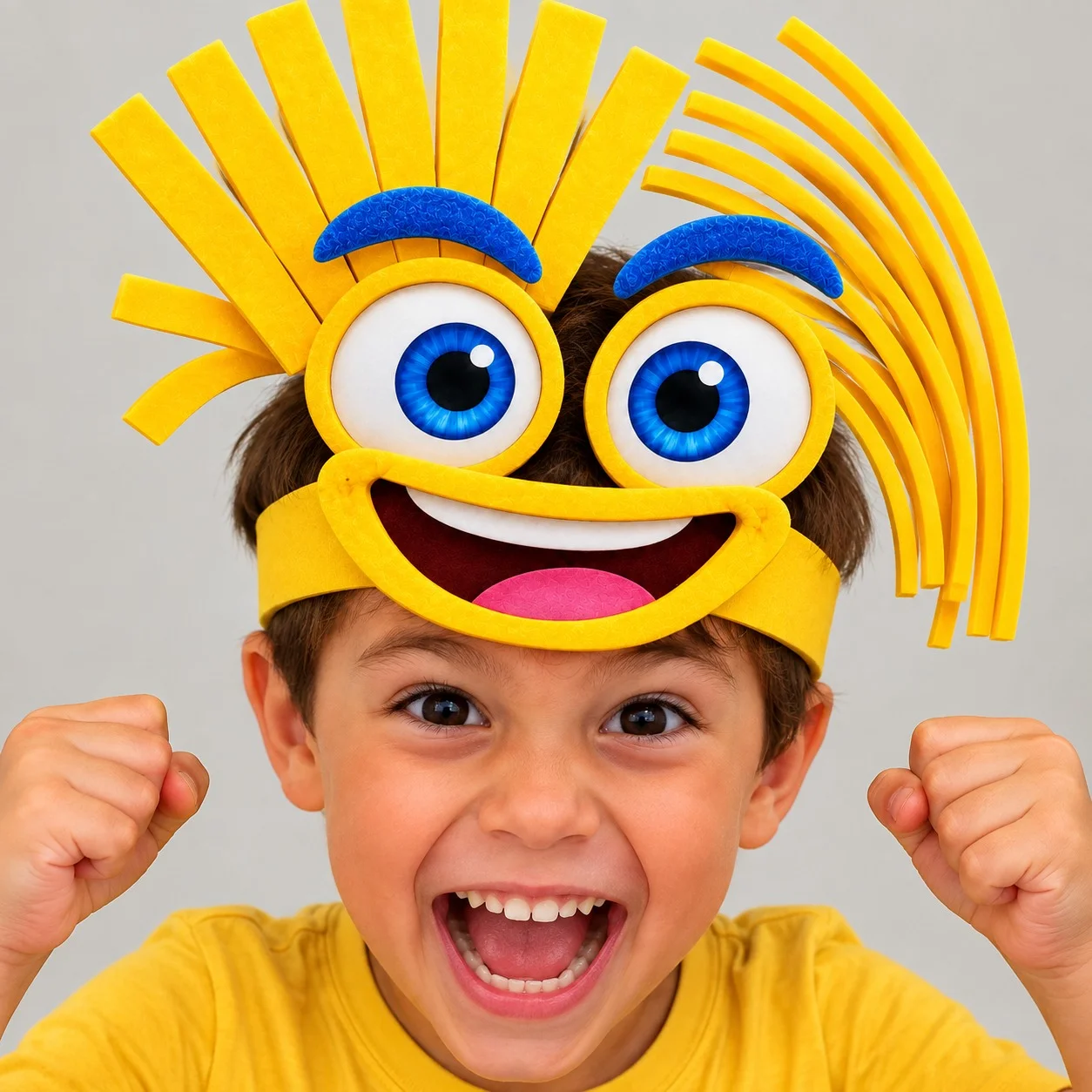 DIA DO CABELO MALUCO – MOLDE DO PERSONAGEM ALEGRIA! — amostra 1: Prepare-se para arrancar sorrisos e surpreender a…
