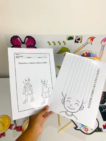 Dia do Cabelo Maluco - Semana da Criança — amostra 4: Prepare uma experiência super divertida para seus alunos com um…