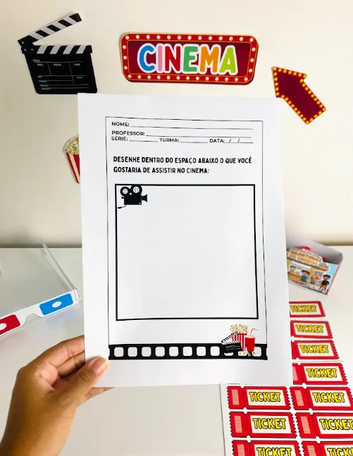 Dia do Cinema na Escola - Dia das Crianças — amostra 2: Um material especial para transformar o Dia das Crianças em um…