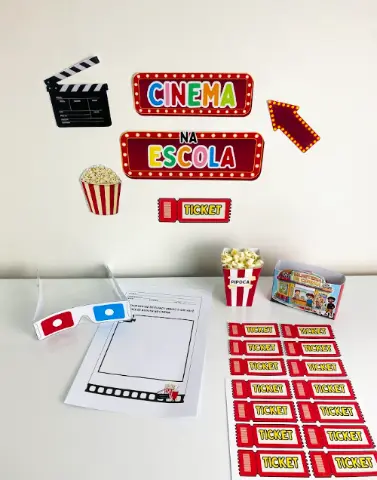 Dia do Cinema na Escola - Dia das Crianças — capa do material