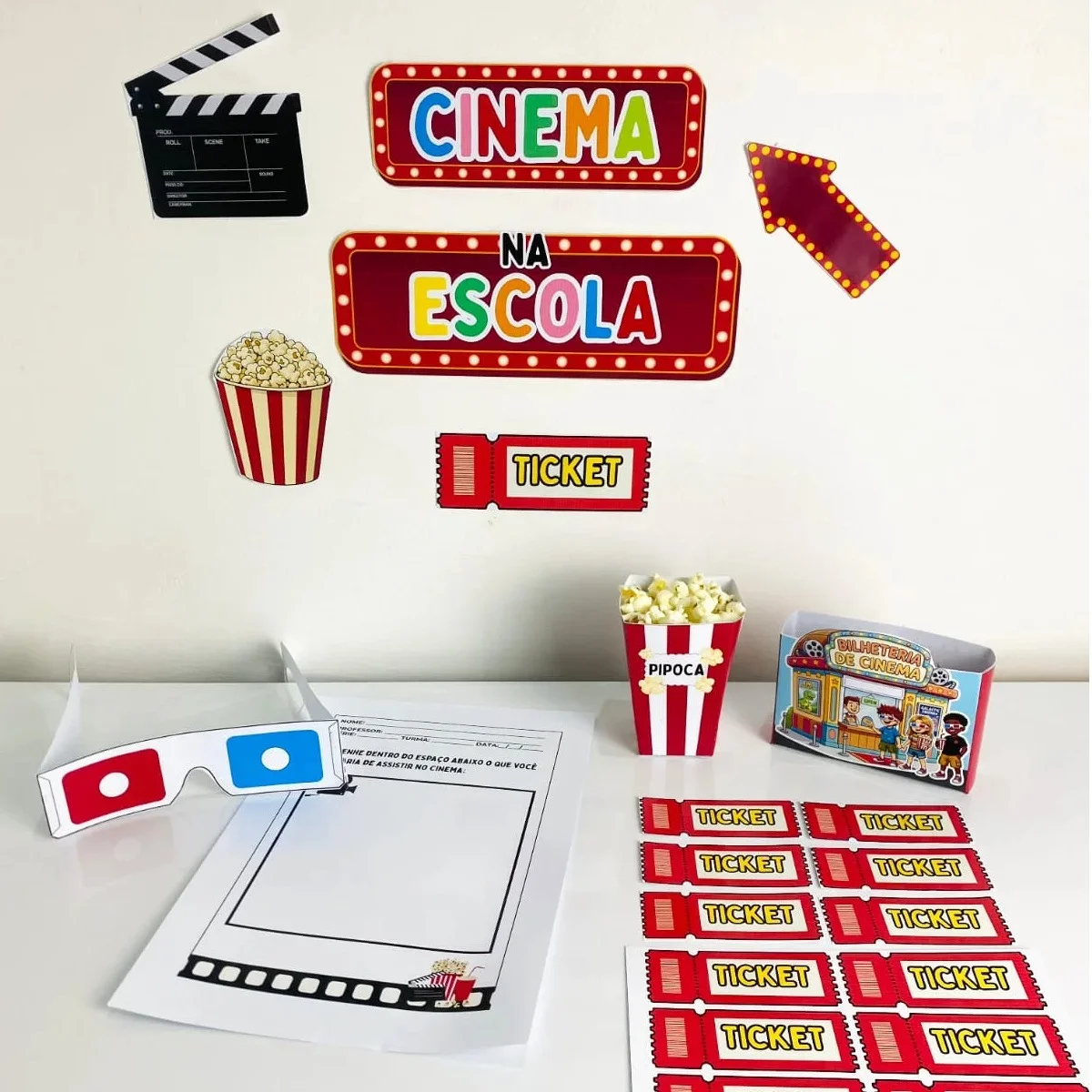 DIA DO CINEMA NA ESCOLA - SEMANA DA CRIANÇA — Datas comemorativas para Educação Infantil: Um material especial para…